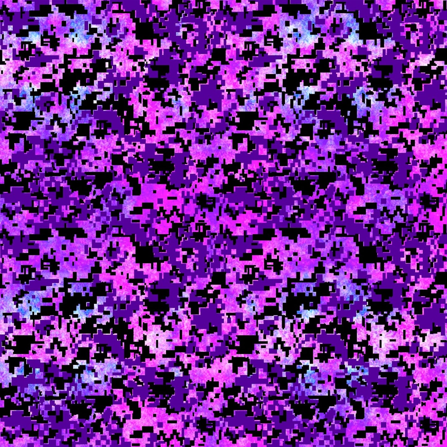 Muddy Girl Camouflage Purple Sykel Enterprises Cotton Fabric