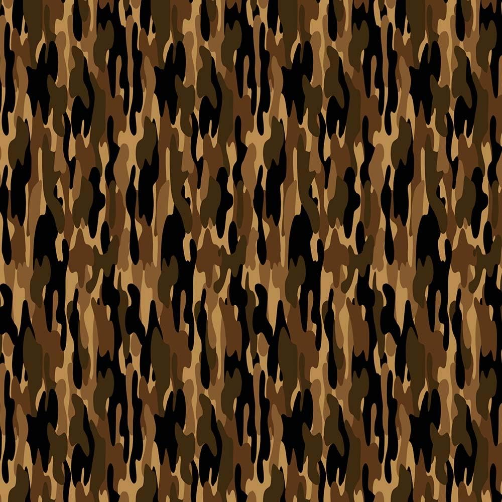 Muddy Girl Life Style Camo Brown Sykel Enterprises Cotton Fabric