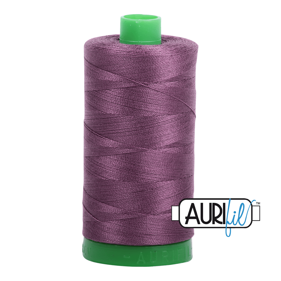 Mulberry Purple 40 wt 1094 yd Large Spool Aurifil Cotton Quilting Thread AF-MK40SC6-2568