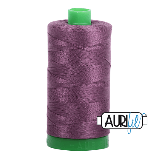 Mulberry Purple 40 wt 1094 yd Large Spool Aurifil Cotton Quilting Thread AF-MK40SC6-2568