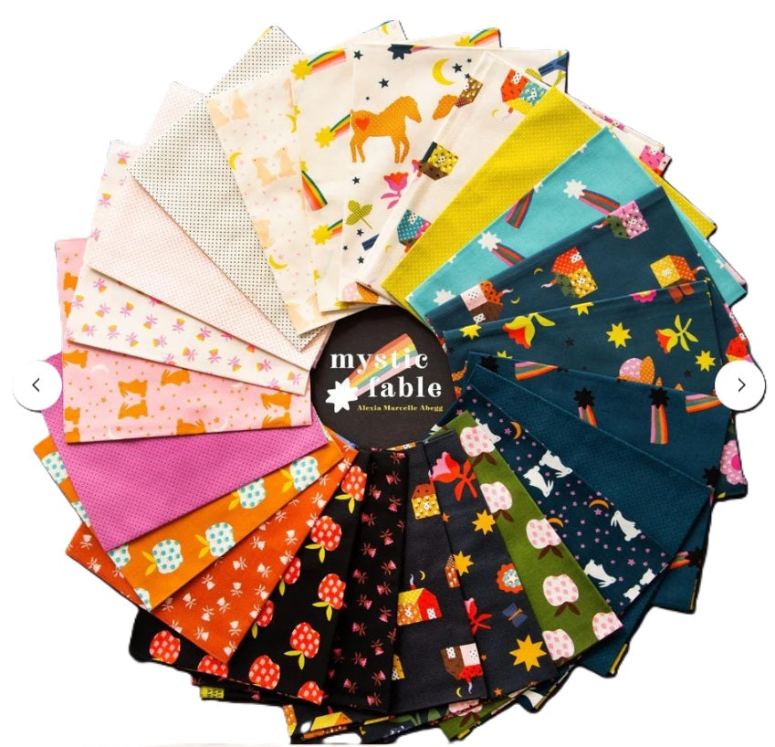 Mystic Fable 5" Squares Charm Pack 42pcs Alexia Abegg of Ruby Star Society Moda Cotton Fabric MD-RS4144PP