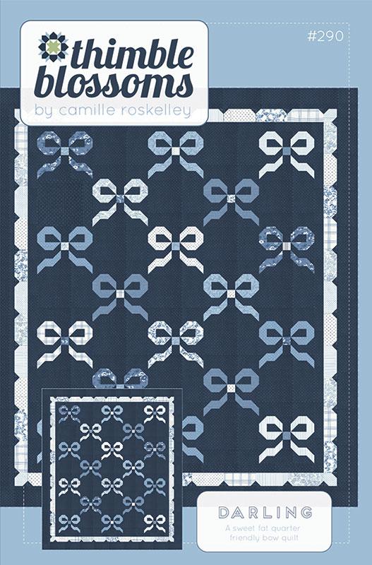 Nantucket Summer Darling Quilt Pattern Fat Quarter Friendly 68"x78" Camille Roskelley Thimble Blossoms TB-290