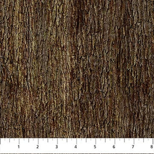 Naturescapes Basics Bark Brown Deborah Edwards Northcott Cotton Fabric