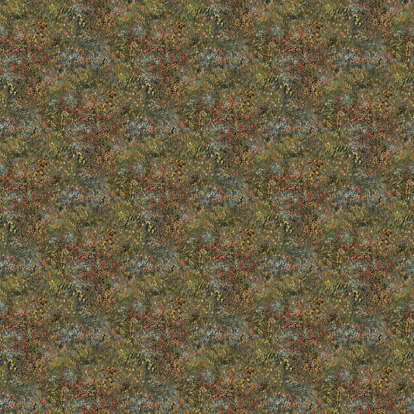 Naturescapes Timber Trail Wildflower Field Green James Meger Northcott Cotton Fabric NC-DP28579-76