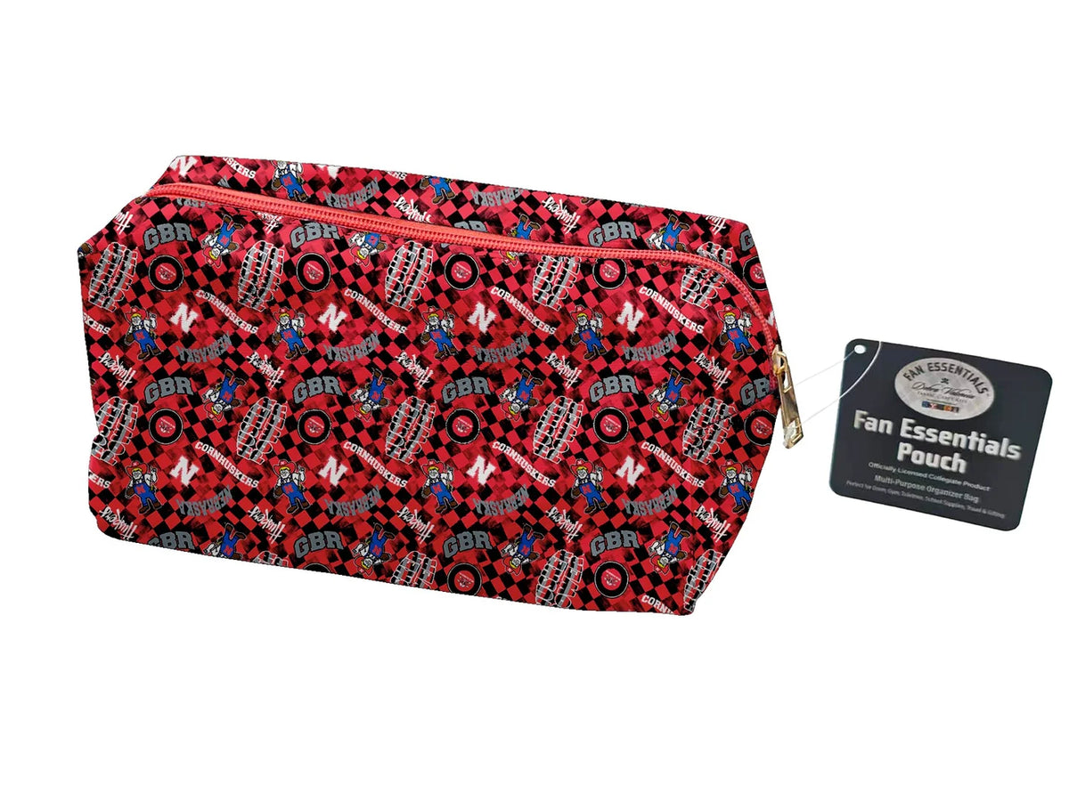 Nebraska Corhuskers NCAA Collegiate Bag Pouch Large Medium and Wristlet Collection Sykel Enterprises NE-5006
