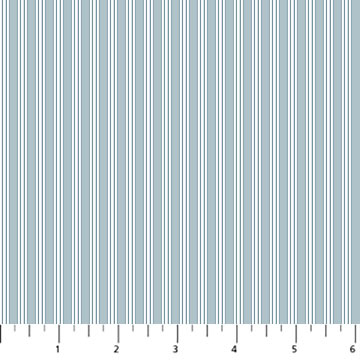 Nest Stripes White Aqua Blue Ghazal Razavi FIGO Northcott Fabrics Cotton Fabric NC-92103-41 | US Fabric Shop