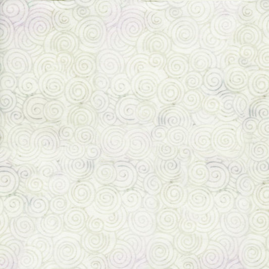 Neutrals Icing Beige Swirls Island Batik Fabric