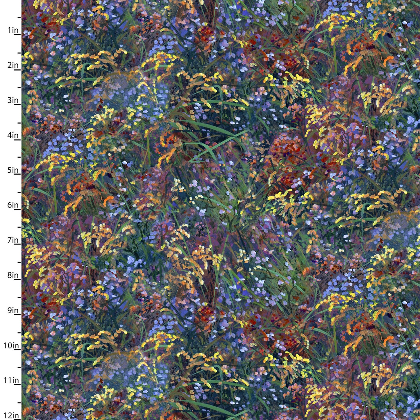 New Beginnings Wildflower Field Multi Abraham Hunter 3 Wishes Fabrics Cotton Fabric