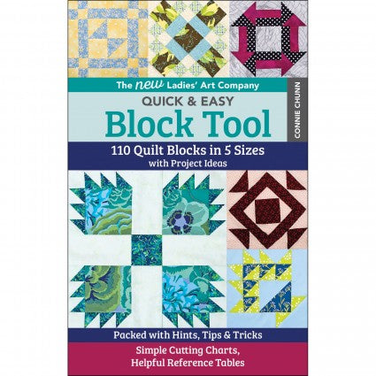 New Ladies' Art Company Quick & Easy Block Tool Book Connie Chunn C&T Publishing