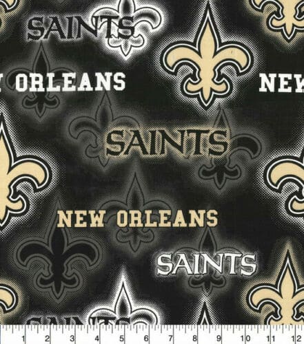 New Orleans Saints NFL Football Dot Cotton Fabric