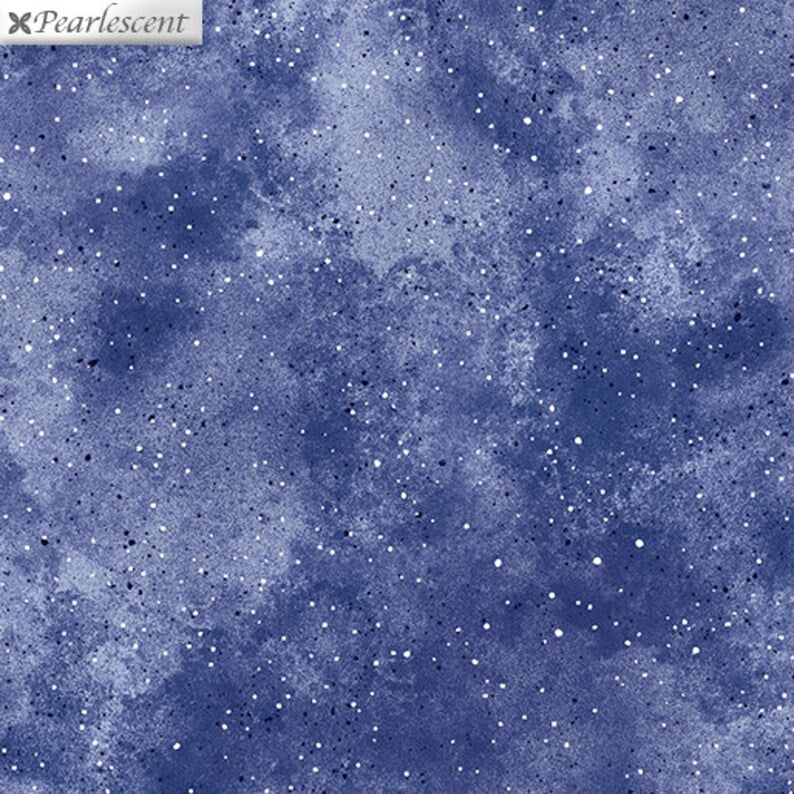 New Hue Pearl Denim Blue Kanvas Studio Benartex Cotton Fabric BE-8673P-55