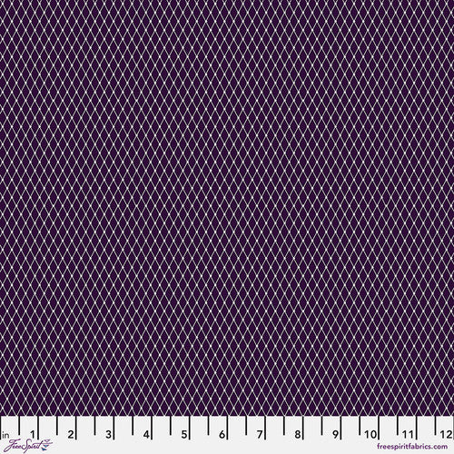 Nightshade Deja Vu Fishnet Equinox Tula Pink Free Spirit Cotton Fabric