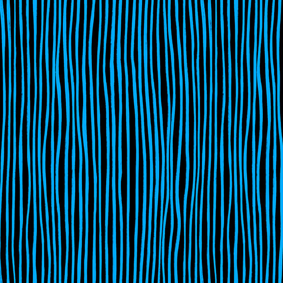 Nitty Gritties Sketch Stripe Blue Urban Essence Blank Quilting Cotton Fabric