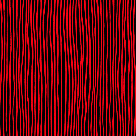 Nitty Gritties Sketch Stripe Red Urban Essence Blank Quilting Cotton Fabric