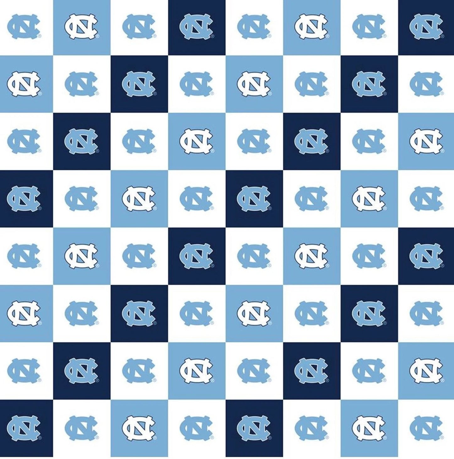 North Carolina at Chapel Hill Tar heels NCAA College UNC Distressed FLANNEL Plaid Design