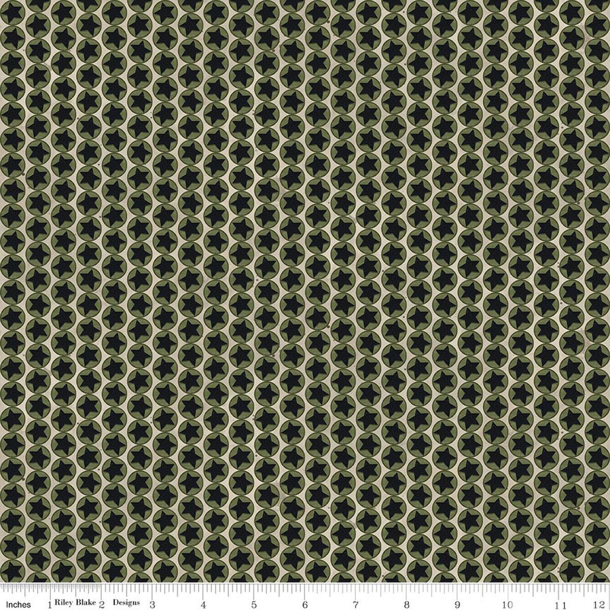 Northern Christmas Stars Neutral Teresa Kogut Riley Blake Designs Cotton Fabric RB-C17834-NEUTRAL