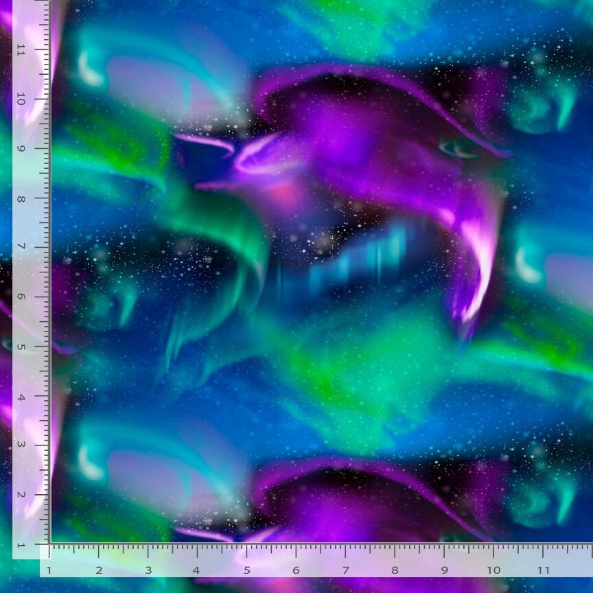Northern Lights Extra Wideback 108" Fantasy Timeless Treasures Cotton Fabric TT-XNATURE-CD2685-MULTI | US Fabric Shop