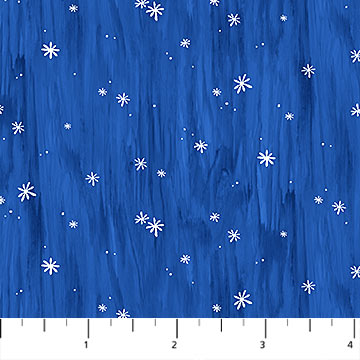 Oh Holy Night Stars Blue Cass Moore Northcott Cotton Fabric