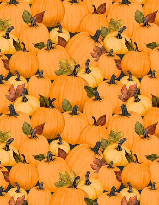 Oh My Gourd! Pumpkin Patch Multi Danielle Leone Wilmington Prints Cotton Fabric WP-3017-27746-987