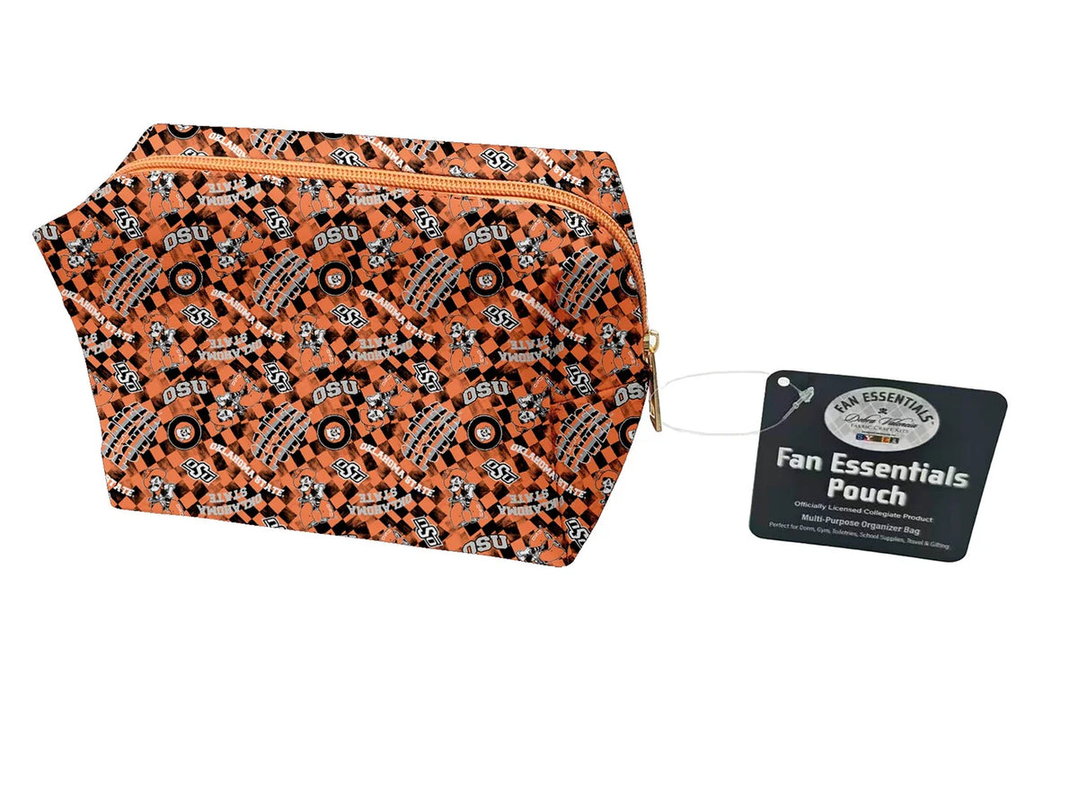 Oklahoma State Cowboys NCAA Collegiate Bag Pouch Large Medium and Wristlet Collection Sykel Enterprises OSU-5006