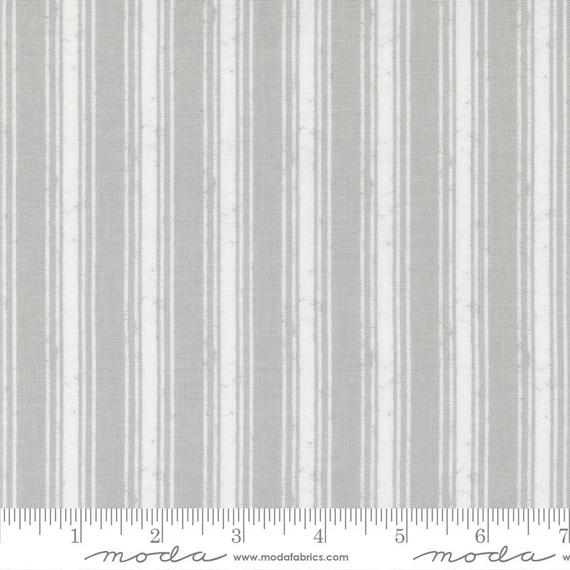 Old Glory Rural Stripes Silver Lella Boutique Moda Cotton Fabric