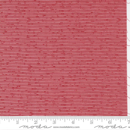 Old Glory Urban Stripes Red Lella Boutique Moda Cotton Fabric