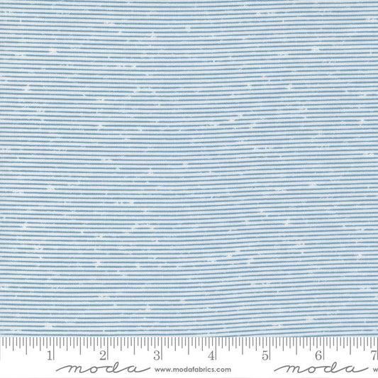 Old Glory Urban Stripes Sky Blue Lella Boutique Moda Cotton Fabric