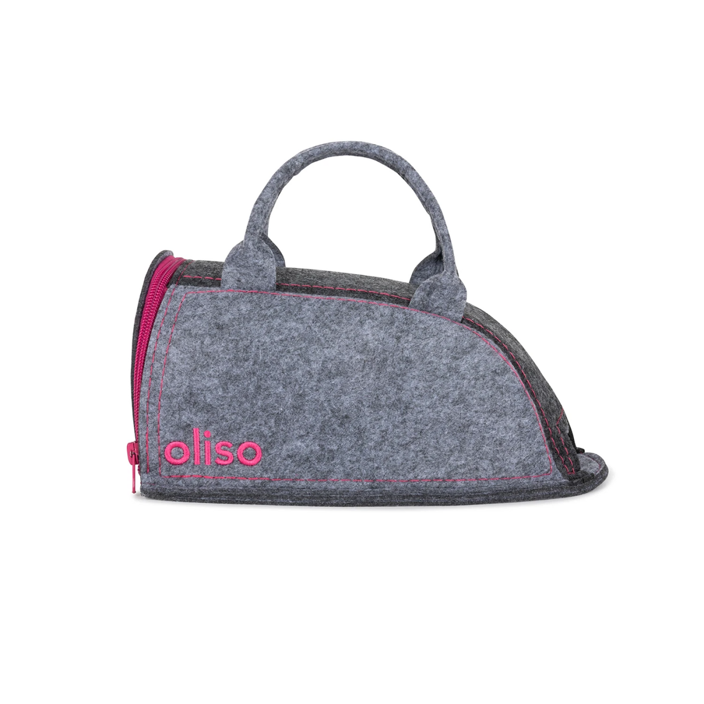 Oliso Carry Bag for Project Irons 4"x4"x7" Raspberry Pink Ehsan Alipour Oliso Inc. Polyester Felt Fabric OL-30004006