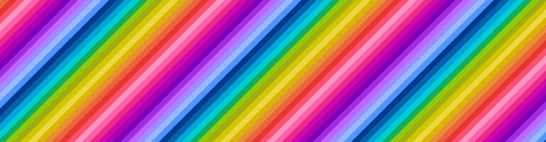Omnificent Ombres Vibrant Rainbow Diagonal Stripe Lewis and Irene Cotton Fabric LI-OM1B