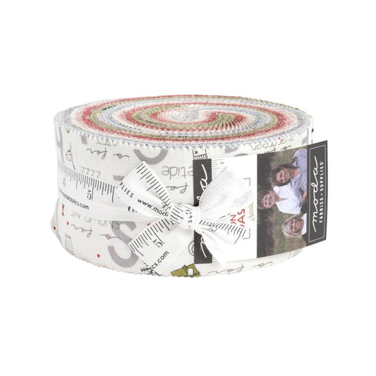 On Dasher 2.5" Jelly Roll Sweetwater Moda Cotton Fabric