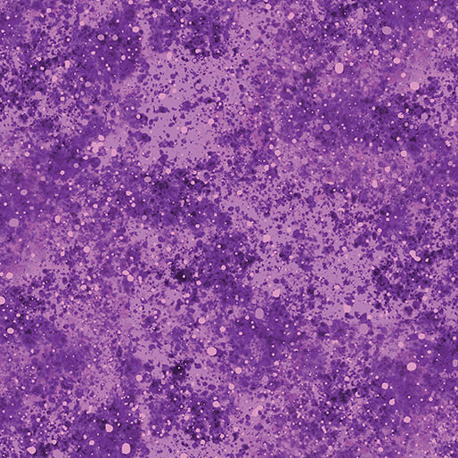 On Dragonfly Wings Spatter Texture Purple Ann Lauer Benartex Cotton Fabric BE-16405P-64