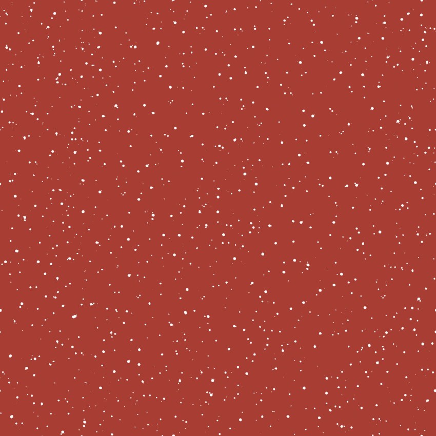 One Snowy Day Snow Red Hannah Dale Maywood Studio Cotton Fabric