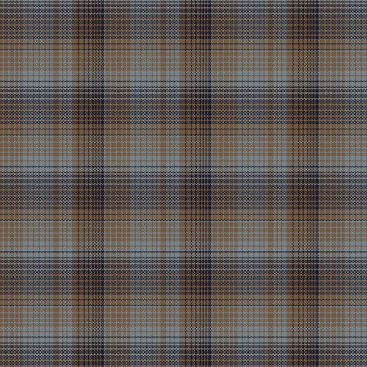One Sister Yarn Dyes WOVEN Ombre Plaid Blue Brown Janet Rae Nesbitt Henry Glass Cotton WOVEN Fabric HG-3385Y-73