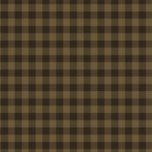 One Sister Yarn Dyes WOVEN Ombre Plaid Tobacco Brown Janet Rae Nesbitt Henry Glass Cotton WOVEN Fabric HG-3385Y-38