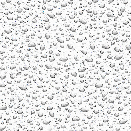 Open Air Waterdrops White Gray Quilting Treasures Cotton Fabrics