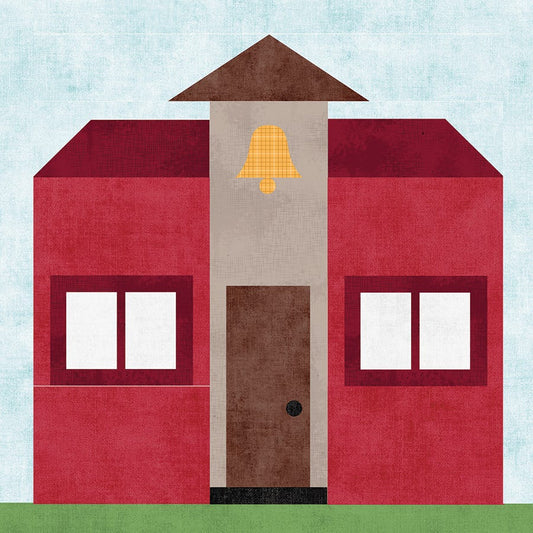 2026 Our Town Kit of the Month Club-April Schoolhouse Riley Blake Designs RB-KTOT-47085