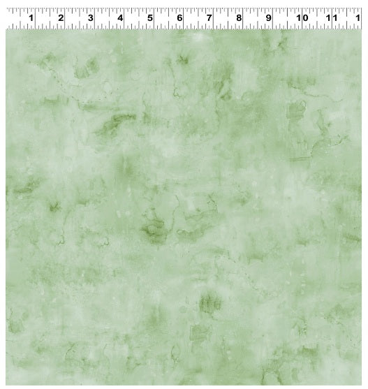 Our World Digital Tonal Mint Green Kendra Binney Clothworks Cotton Fabric CLT-Y4936-110