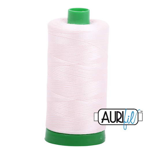 Oyster Offwhite 2405 40 wt 1094 yd Large Spool Aurifil  Cotton Quilting Thread AF-MK40SC6-2405