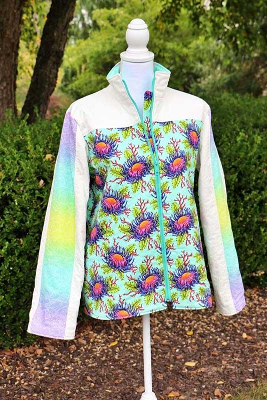 Bella Quilt Coat Wearable Pattern Quilting Elissa Patterns by Annie PBA-QE101