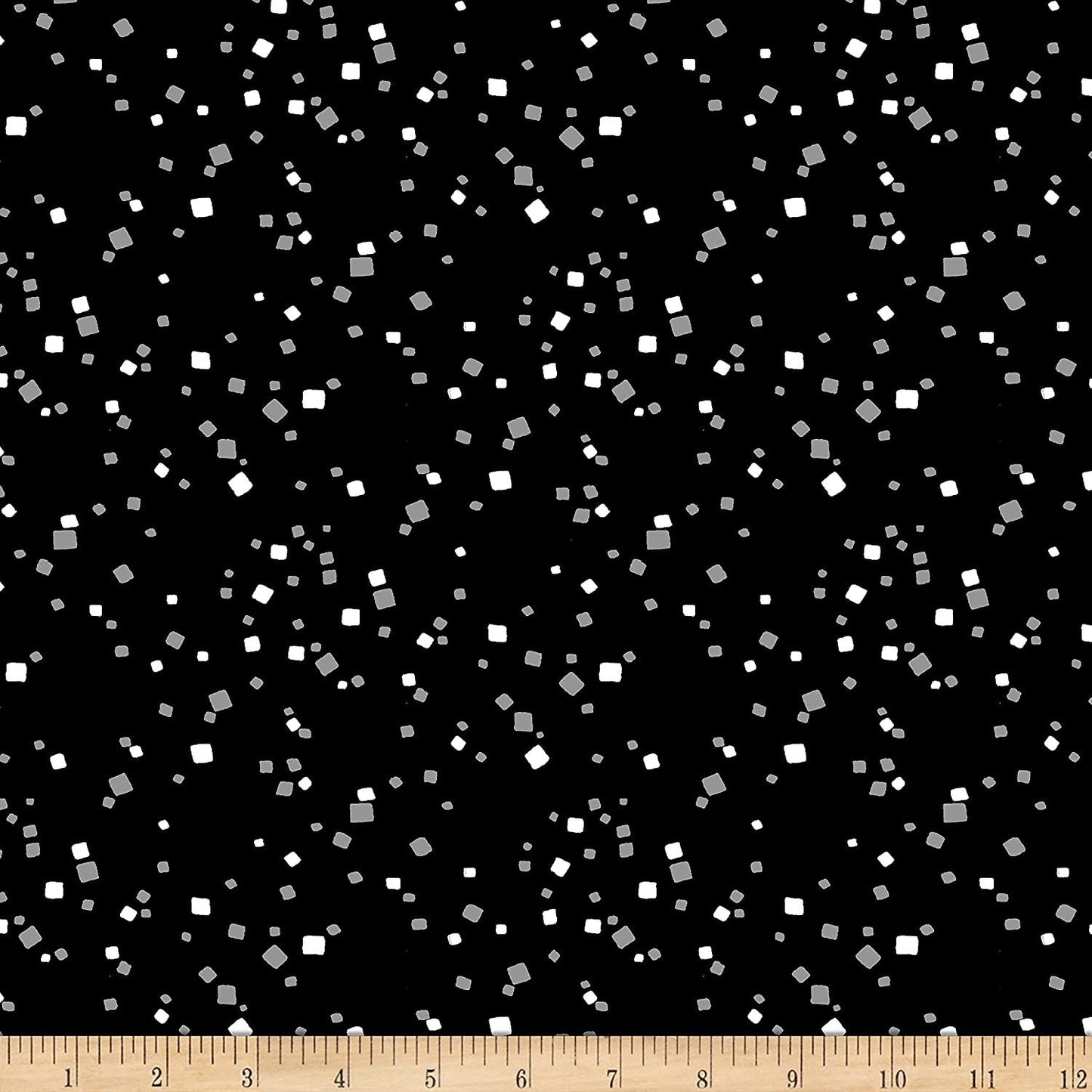 Ink Confetti Black Timeless Treasures Cotton Fabric