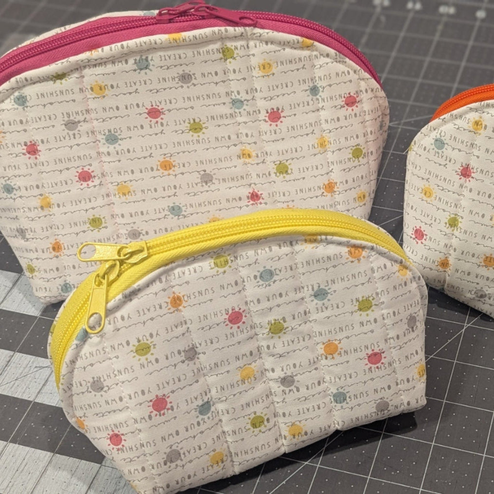 Clam Up Bags Kit Sewing with Kristene