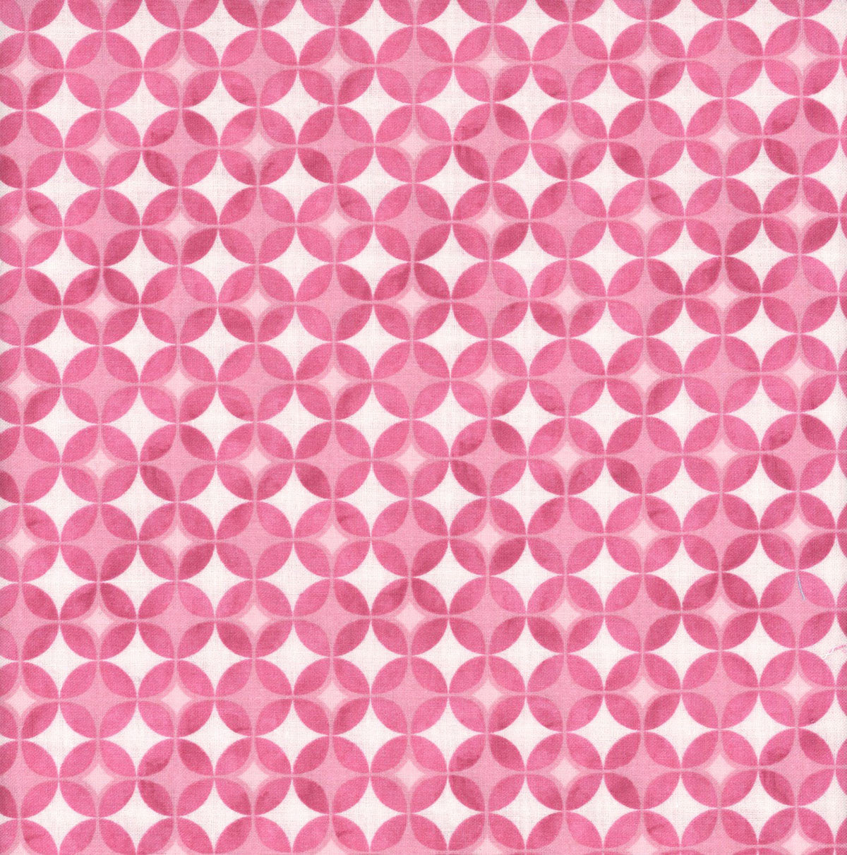 Painted Petals Geo Circles Pink Lila Tueller Riley Blake Designs Cotton Fabric RB-C17593-PINK