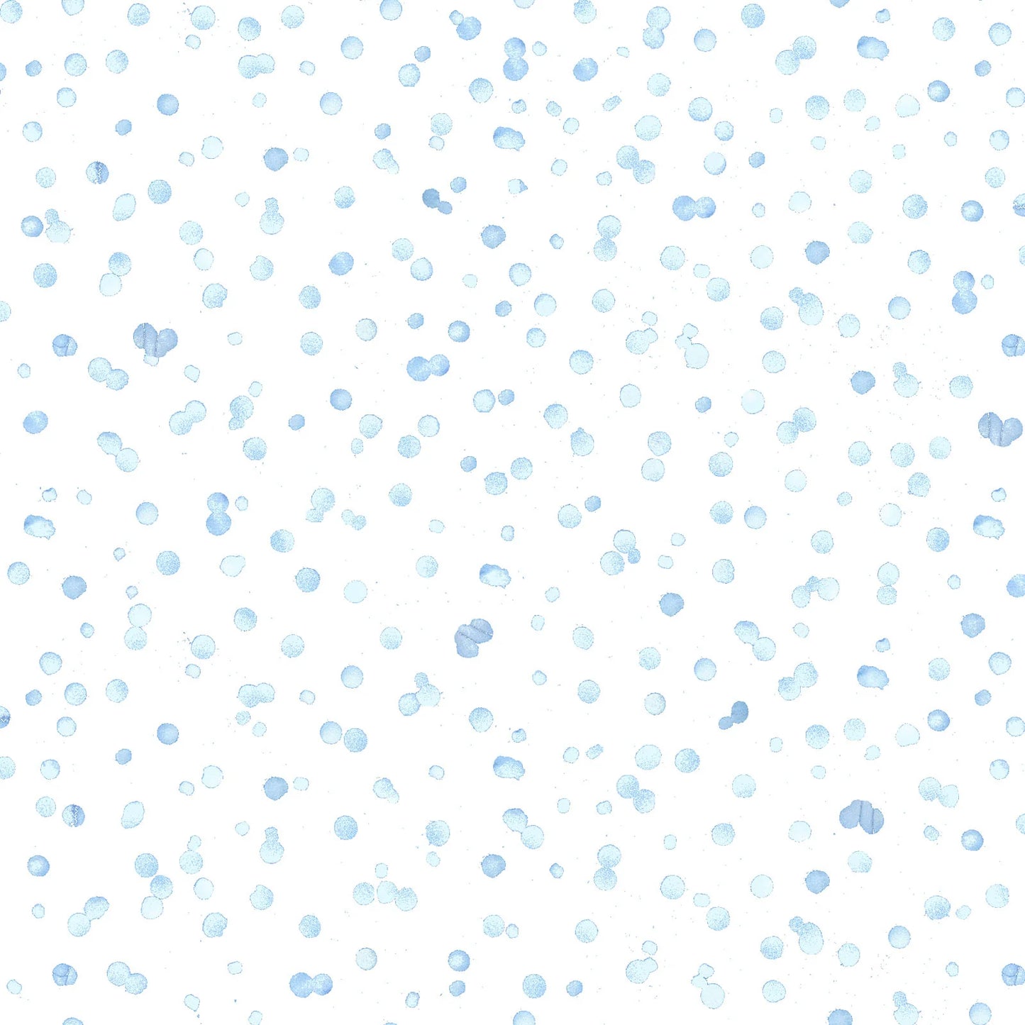 Paper Flurries Flurry Dots White Maywood Studio Cotton Fabric