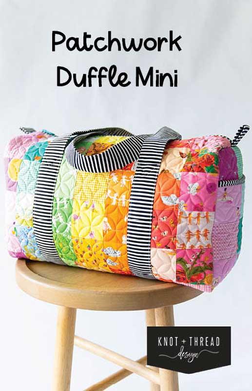 Patchwork Duffle Mini Pattern Kaitlyn Howell Knot And Thread