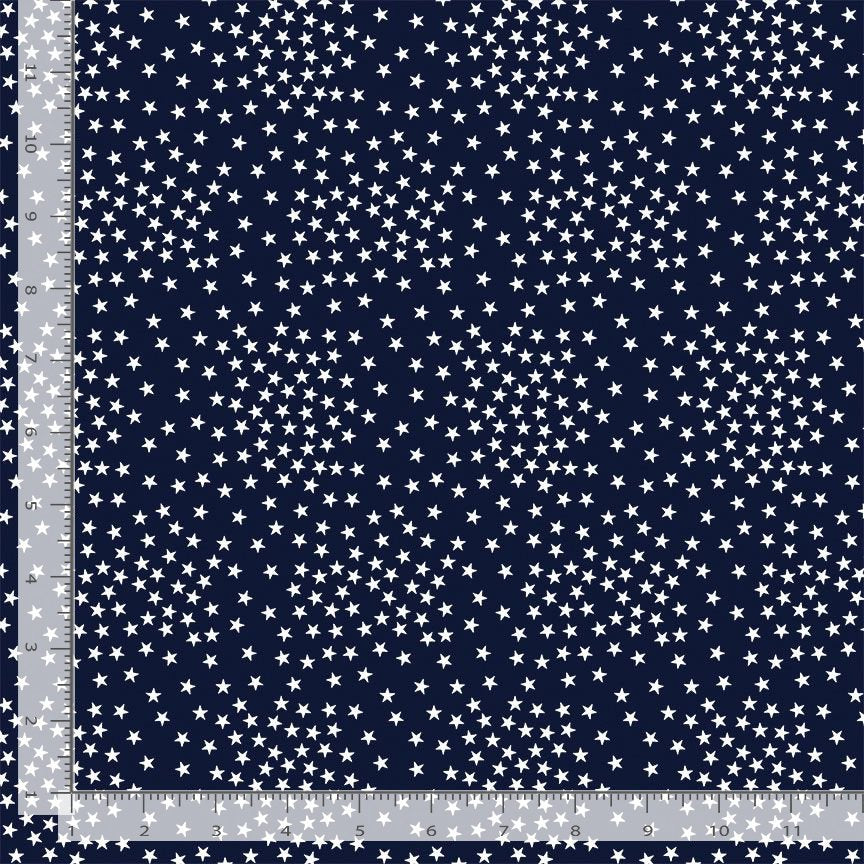 Path To Freedom Stars Navy The Combat Quilter Timeless Treasures Cotton Fabric TT-CQ-CD3917-NAVY
