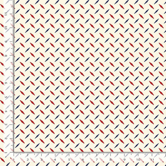 Path to Freedom Diamond Geo Cream The Combat Quilter Timeless Treasures Cotton Fabric TT-CQ-CD3919-CREAM