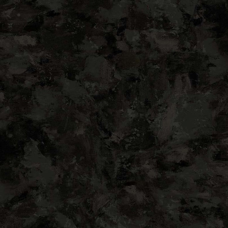 Patina Texture Black Michael Miller Cotton Fabric