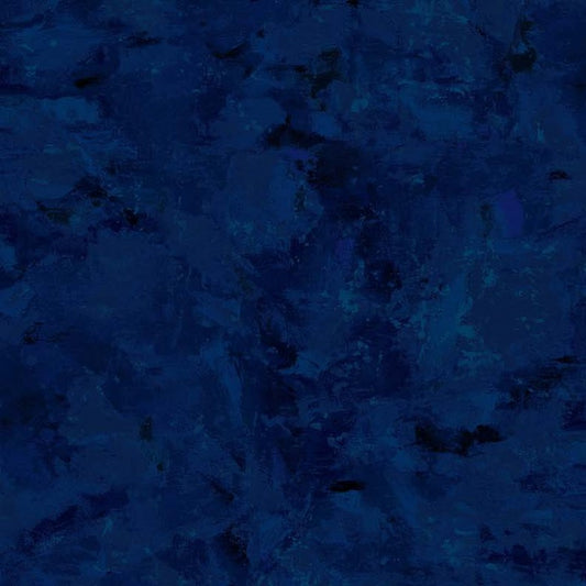 Patina Texture Navy Blue Michael Miller Cotton Fabric