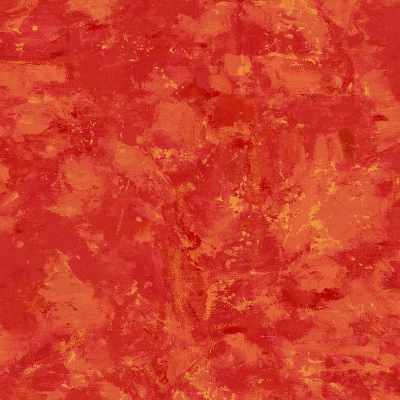 Patina Texture Clementine Orange Michael Miller Cotton Fabric