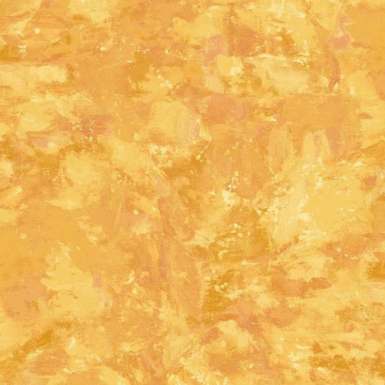 Patina Texture Daisy Yellow Michael Miller Cotton Fabric